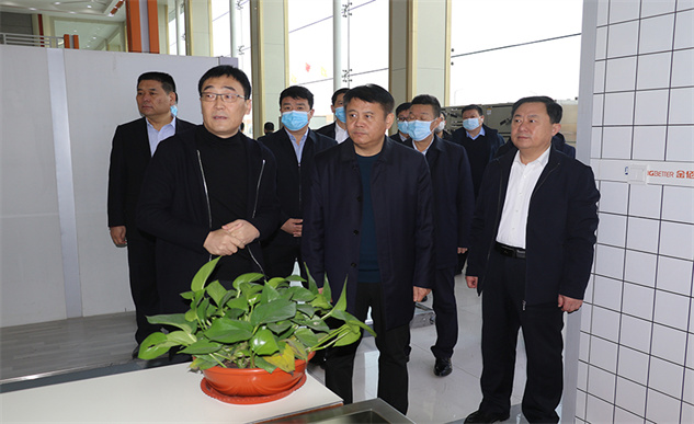 心系企业，共谋发展---县委书记高志国一行到公司调研公司发展现状