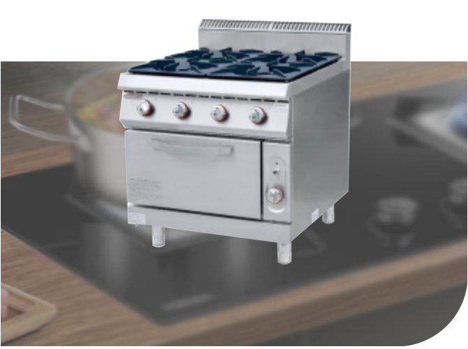 燃气煲仔炉连焗炉