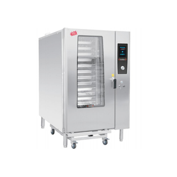 40盘带推车电热触屏版万能蒸烤箱