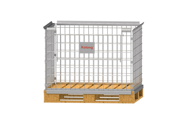 F12 可拆卸式托盘仓库笼