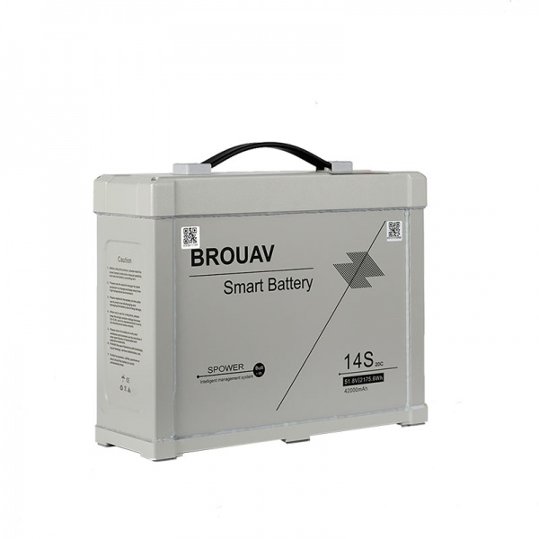 Intelligent drone battery 14S42AH