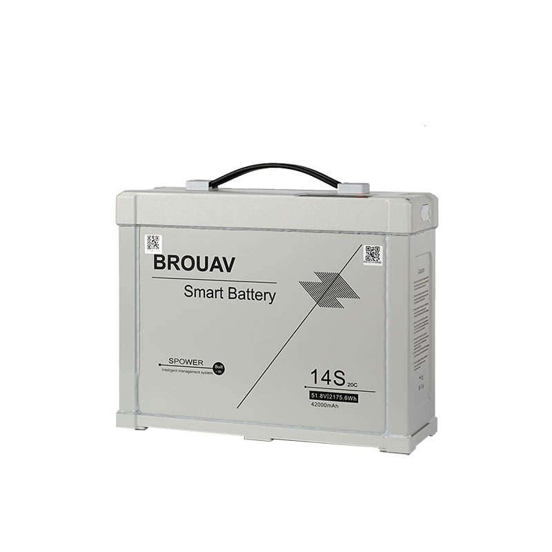 Intelligent drone battery 14S42AH