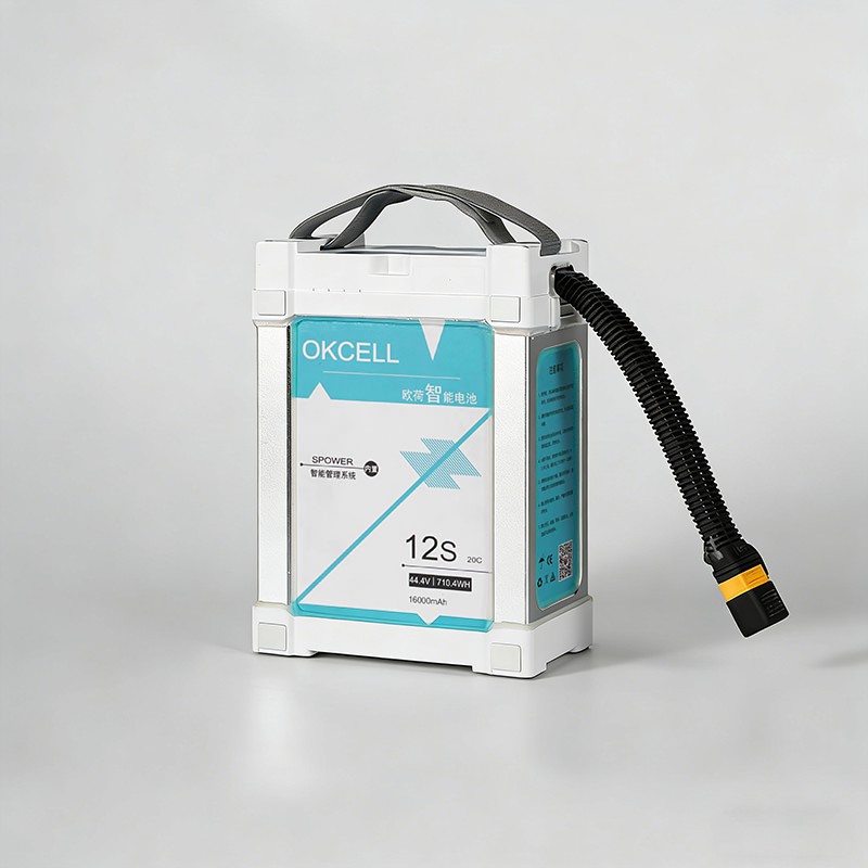 Intelligent drone battery 12S16AH