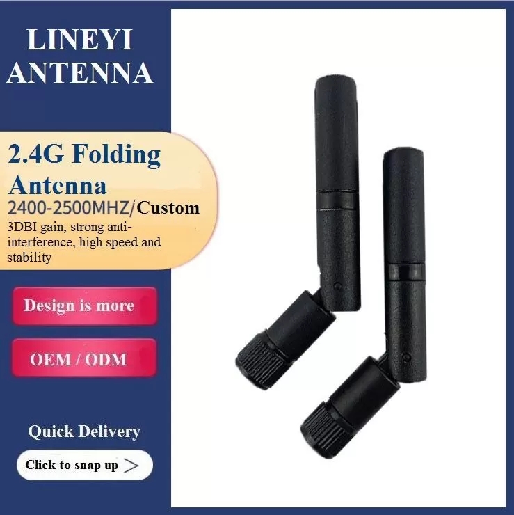 DC Ground 2.4G 3dbi BNC High Gain WiFi Antenna