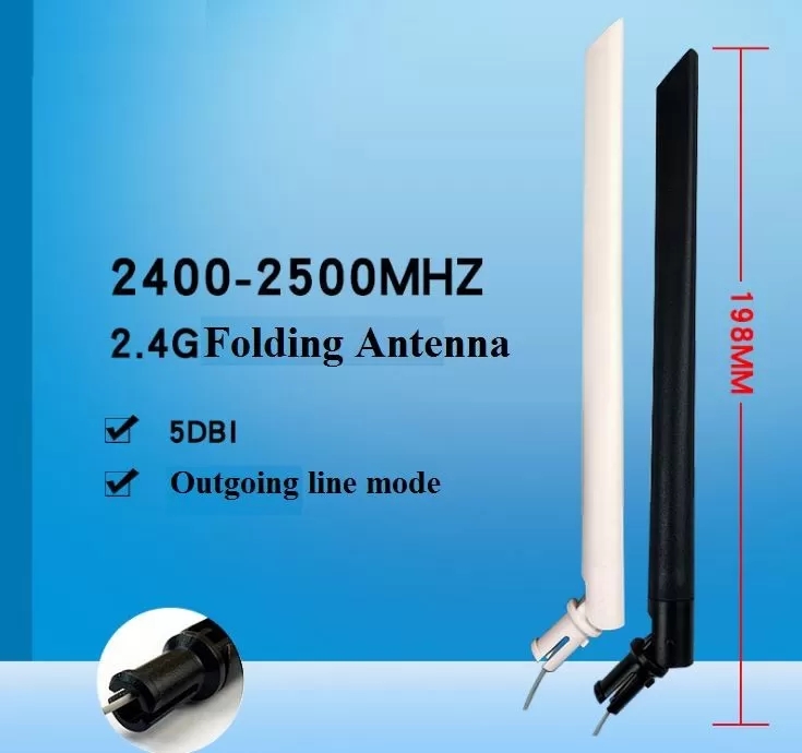 DC Ground 2.4G 3dbi BNC High Gain WiFi Antenna