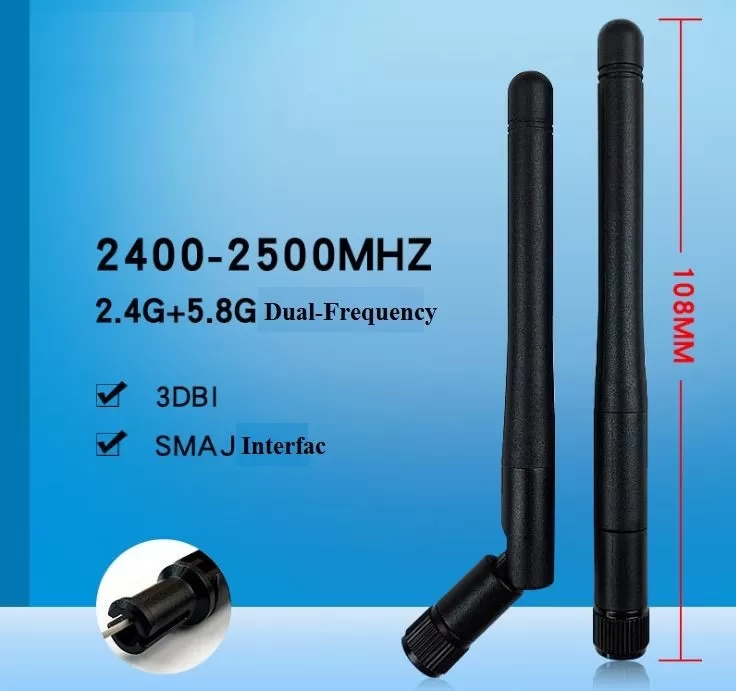 DC Ground 2.4G 3dbi BNC High Gain WiFi Antenna