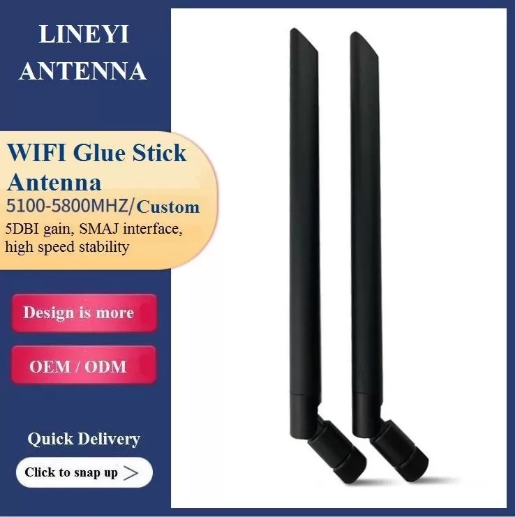 Omni Directional 6dbi 2400MHz Dual Band High Gain Antenna