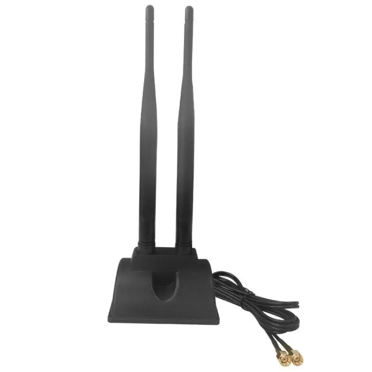 Dual Frequency 2.4G 5dbi High Gain WiFi Antenna , 5.8 Ghz Wifi Antenna