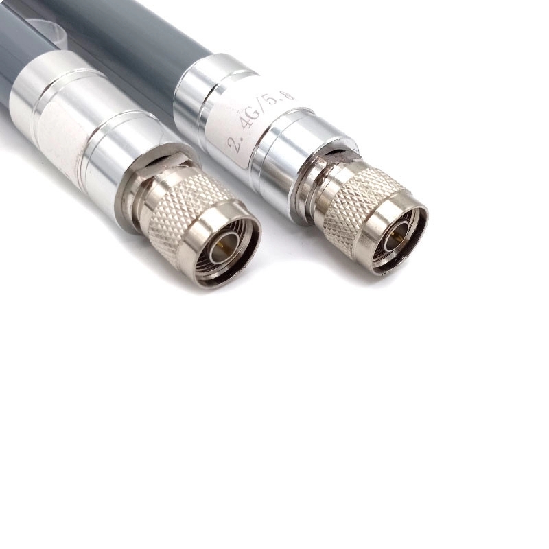 2.4G 5.8G WiFi 5dBi High Gain Outdoor Fiberglass Antenna