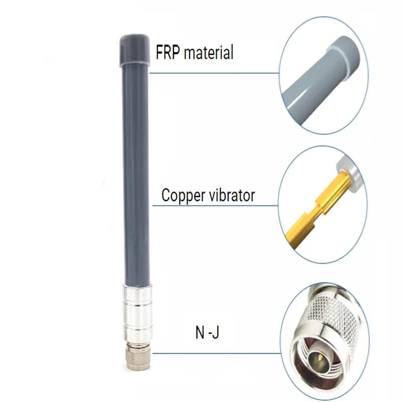 2.4G 5.8G WiFi 5dBi High Gain Outdoor Fiberglass Antenna