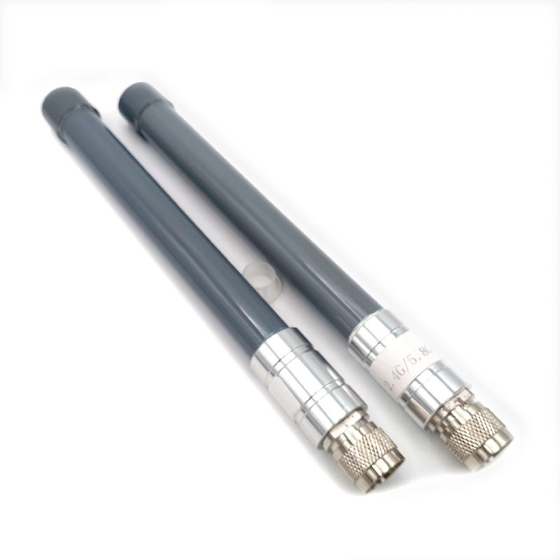 2.4G 5.8G WiFi 5dBi High Gain Outdoor Fiberglass Antenna