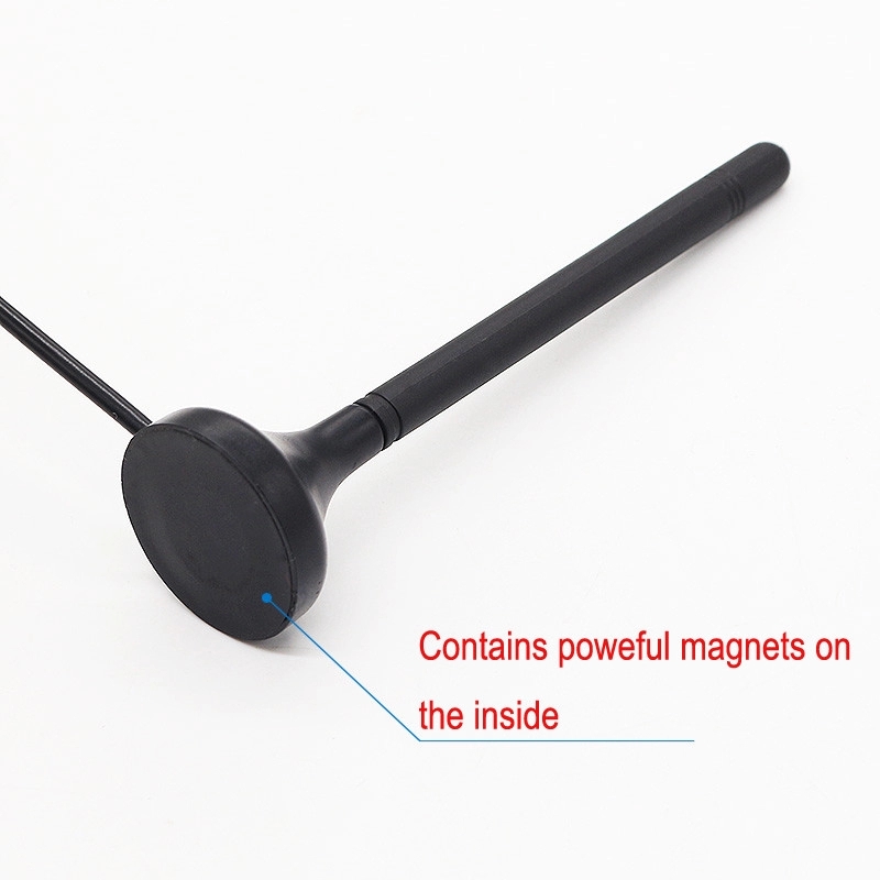 6dBi Magnetic Chuck GSM Antenna 824 - 1710MHz With MCX-M 90 Degree Connector