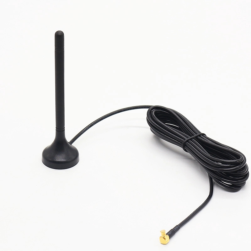 6dBi Magnetic Chuck GSM Antenna 824 - 1710MHz With MCX-M 90 Degree Connector