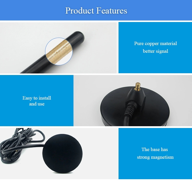 SMA J 4G LTE 3G GSM 6dBi High Gain EAS Antenna for IOT Product