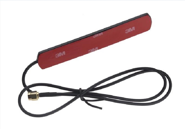 824 - 960MHz 1710 - 1990MHz 3dBi GSM Mini Patch Antenna With 3M Adhesive