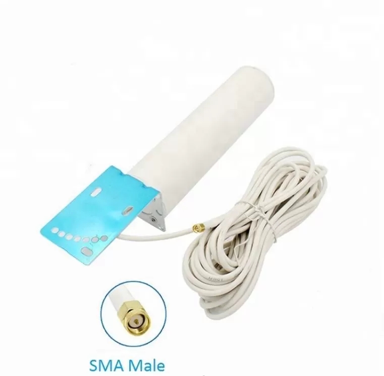 SMA Male Connector 3G 4G Router Antenna With 10m Cable