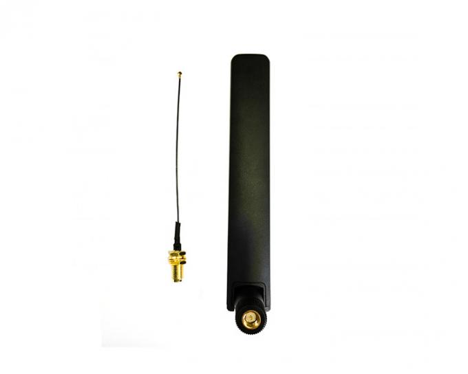 Omnidirectional 600 - 6000MHz 5dBi 5G Antenna With SMA To IPEX 4 Pigtail