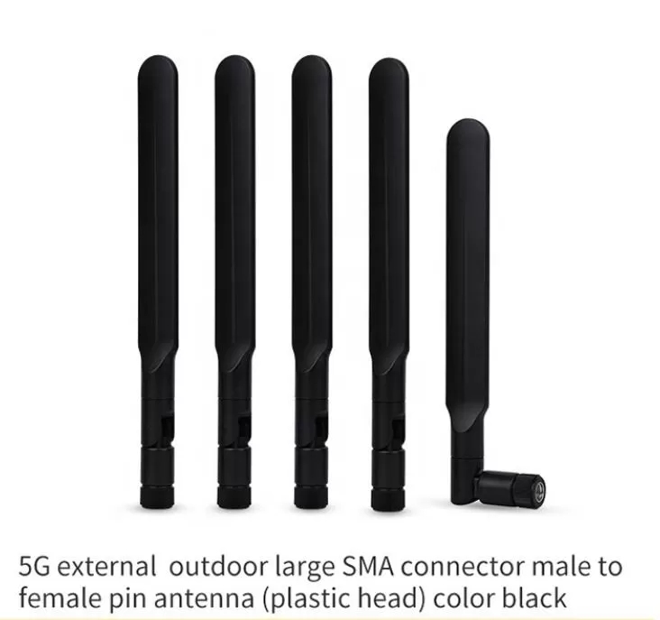 Outdoor DC Grounding 5G WiFi Antenna With SMA Connector