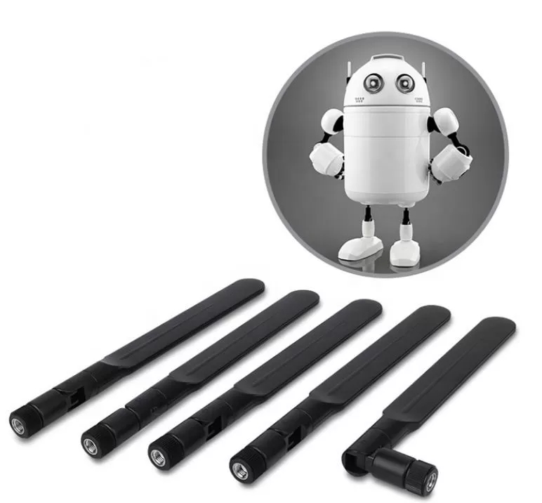 Outdoor DC Grounding 5G WiFi Antenna With SMA Connector