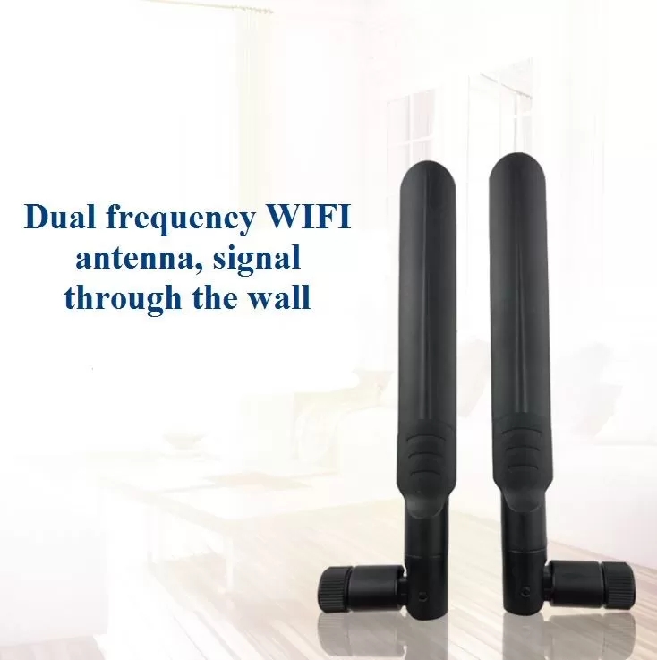 2.4G 5G 5.8G Dual Frequency 8dbi High Gain Omnidirectional Antenna