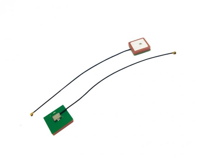 Active GPS Glonass Beidou Ceramic Patch Antenna With IPEX Connector