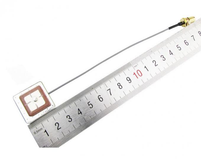1575.42mhz GPS Glonass Builtin Active Ceramic Patch Antenna With SMA Connector