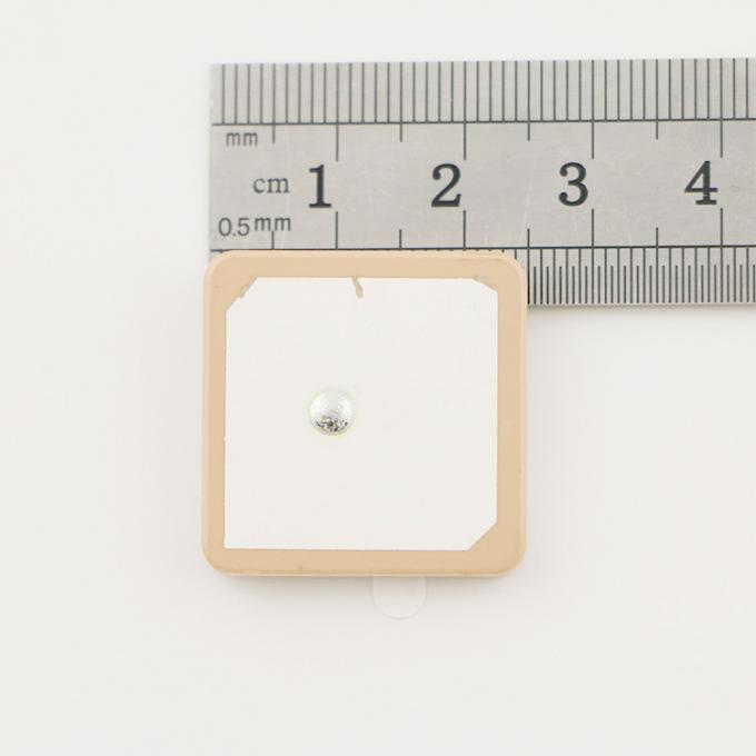 1575.42mhz GPS Glonass Ceramic Dielectric Passive Patch Antenna 25x25 15x15mm