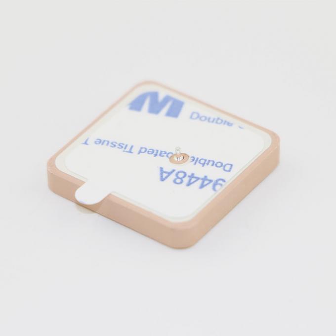 1575.42mhz GPS Glonass Ceramic Dielectric Passive Patch Antenna 25x25 15x15mm