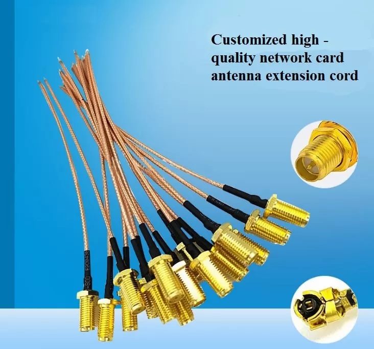 IPEX Generation SMA Female Head 4G RG178 Coaxial Extension Cable