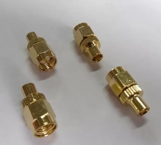 High Frequency Threaded SMA To MCX RF Coaxial Connectors