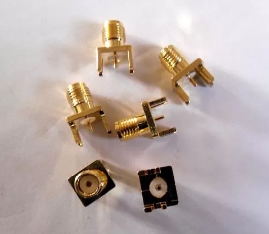50 75 Ohm Deflection SMA Connector With Brass Shell