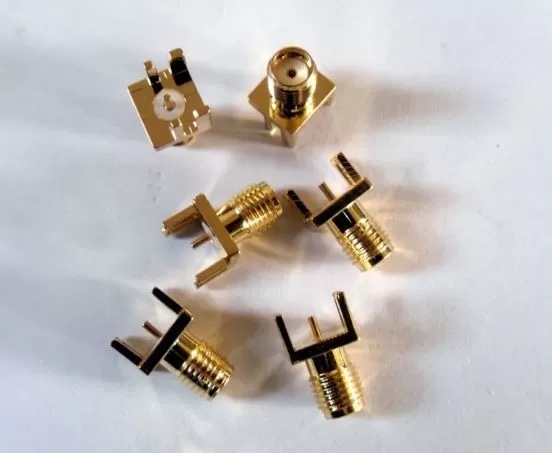 50 75 Ohm Deflection SMA Connector With Brass Shell