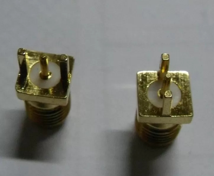 50 75 Ohm Middle Two Pin Seat SMA RF Connectors