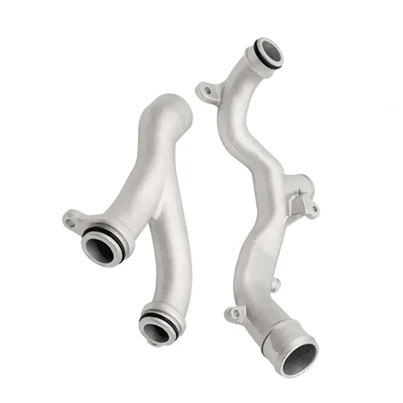 Car Aluminum Engine Water Coolant Air Bleed Pipe