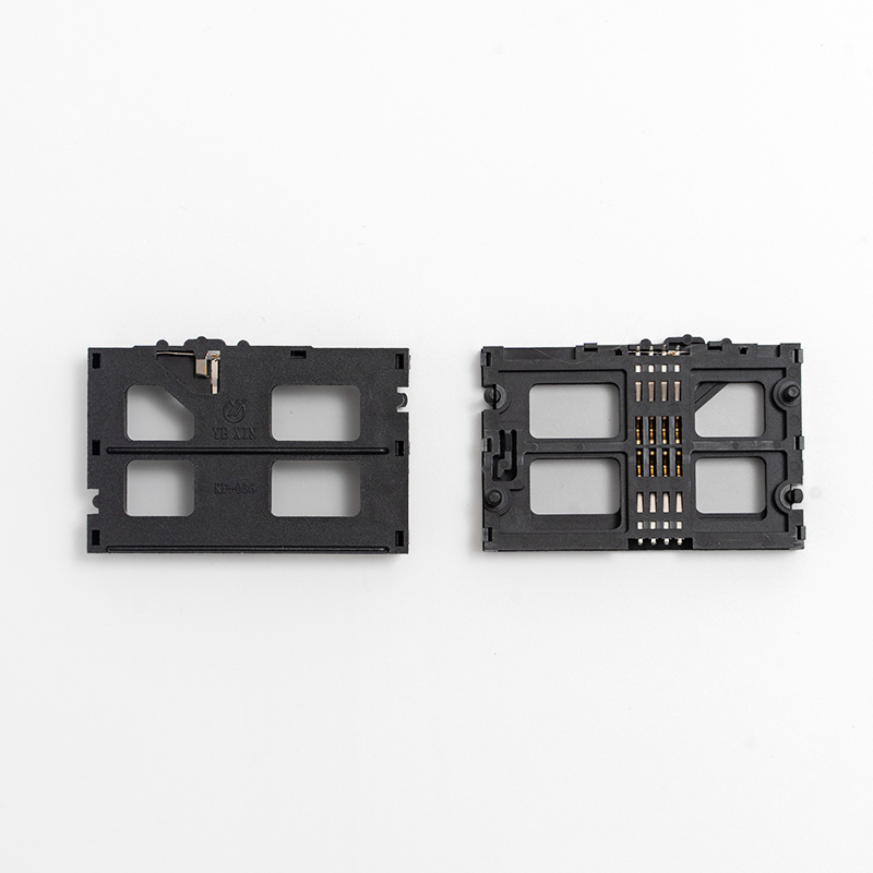 PCB IC Card Holder Smart Card Reader Connector