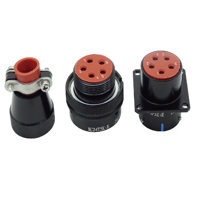 XC series connector plug XC24T5K1E socket XC24F5Z1E