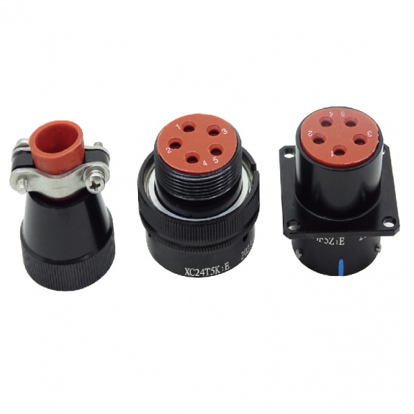 XC series connector plug XC24T5K1E socket XC24F5Z1E