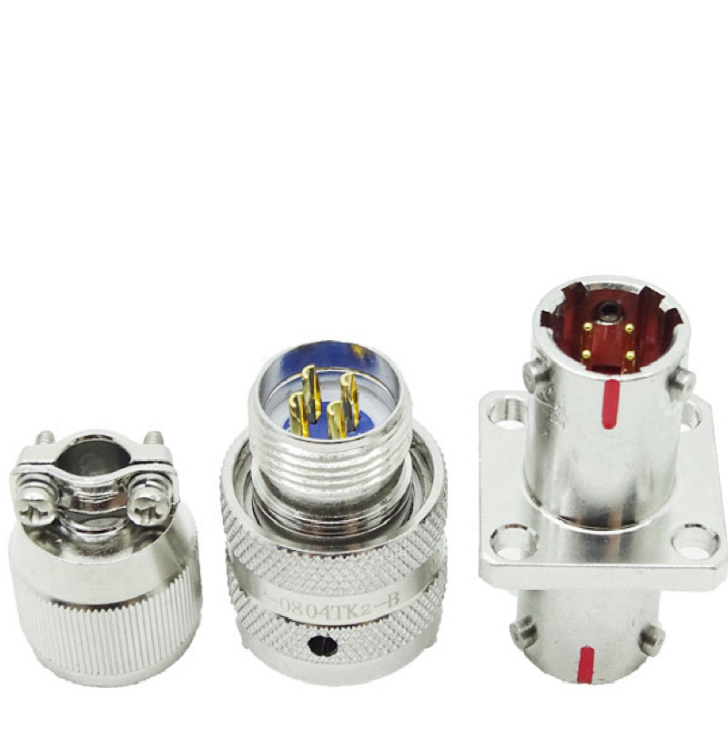 Y11 Circular Electrical Connector: Quick Connect/Disconnect Plug Y11P-0804TK2-B Socket Y11P-0804ZJ10-B