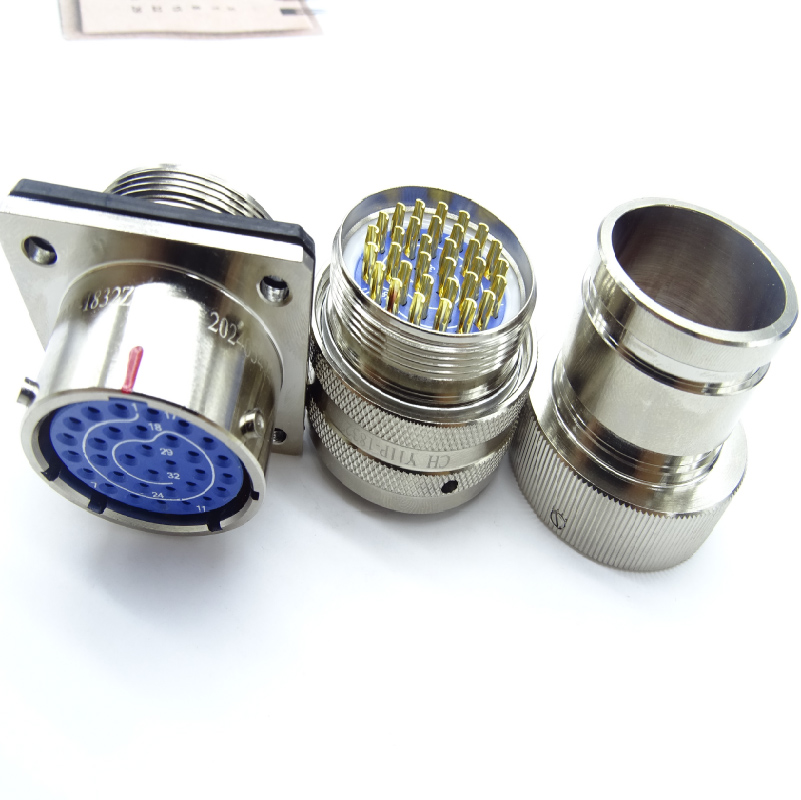 Y11 Circular Electrical Connector: Quick Connect/Disconnect Plug Y11P-0804TK2-B Socket Y11P-0804ZJ10-B