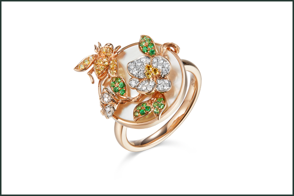 Brilliant Tea Fragrance 灿若茶芳戒指