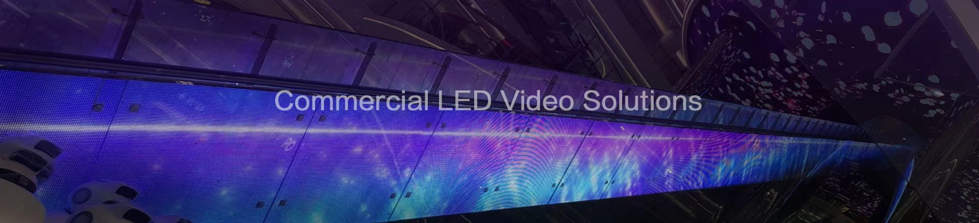commercial led video wall solutions