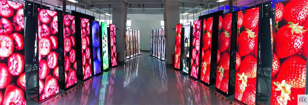 fine pitch led poster,COB led totem