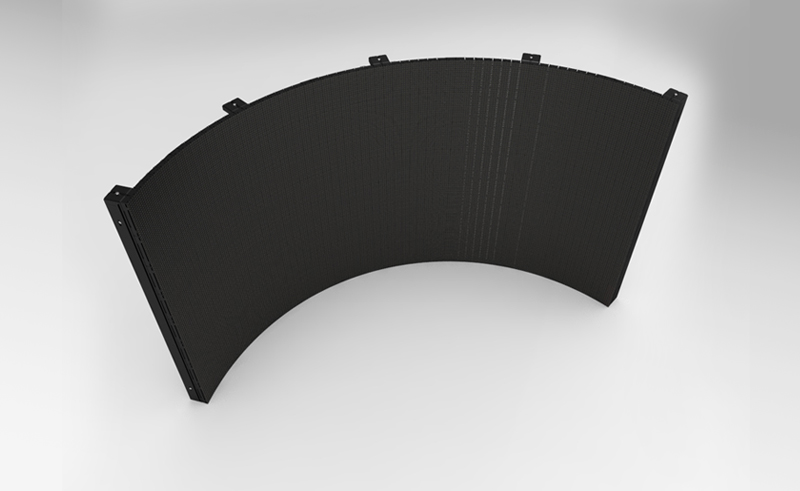 Tourit outdoor, TO-12, P12.5mm Soft Curtain LED Video Displays for stage, touring, curving design