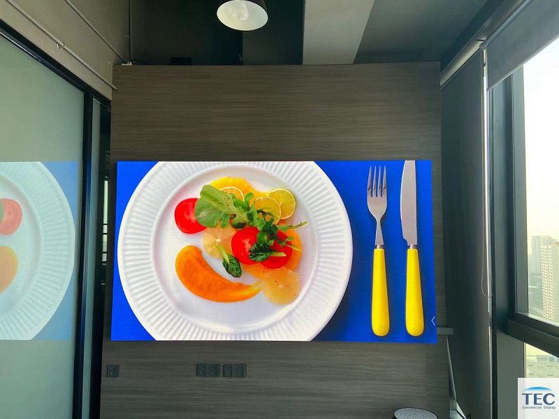 Mountit640-1.8, P1.86mm fine pitch LED video wall for indoor wall mount fixed digital signage