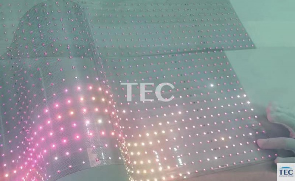 Paperit-20, P20 Soft film LED video panel, guardrail, glass plank road video wall solutions