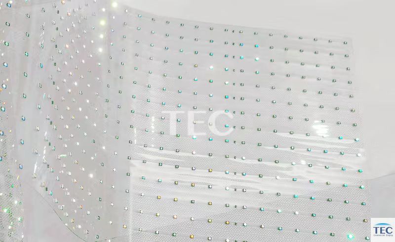 Paperit-15, P15mm Soft film LED video panel, door, guardrail glass video wall solutions