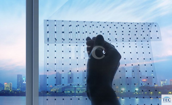 Paperit-10, P10mm Flexible film LED video displays, window glass video media solutions