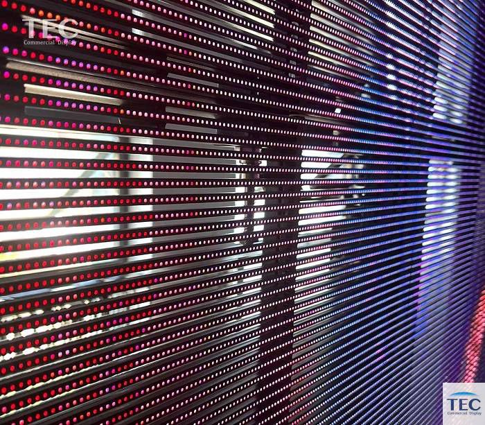 Glassit-15, P15mm Big Format OOH Building Facade Transparent Outdoor Glass LED Video Solutions