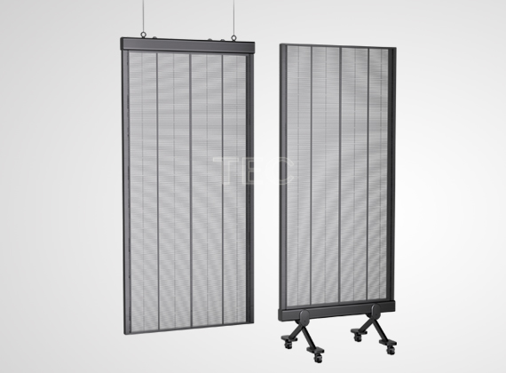 Glassit-2.6 Pro, 2.6-2.6mm Ultra High Video Resolution Transparent LED Panel, Curve window glass video solutions