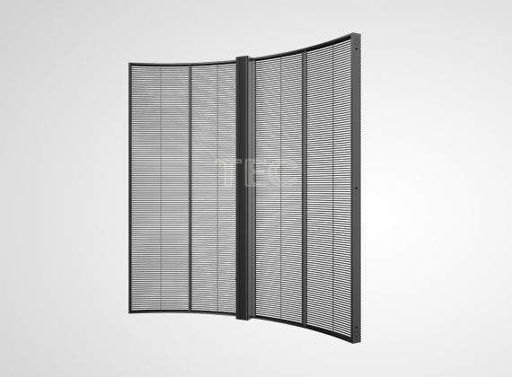 Glassit-2.6 Pro, 2.6-2.6mm Ultra High Video Resolution Transparent LED Panel, Curve window glass video solutions